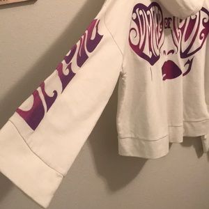 Summer of love bell sleeve hoodie